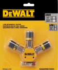 3 Way Air Manifold With Plug And Universal Coupler Kit for Pneumatic Tools, preassembled air splitter with 300 PSI max pressure