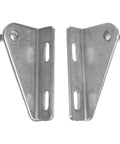 2 Pack Adjustable Refrigerator Door Hinges For Upright Freezers Durable Metal Replacement Hinges For Secure Door Closure