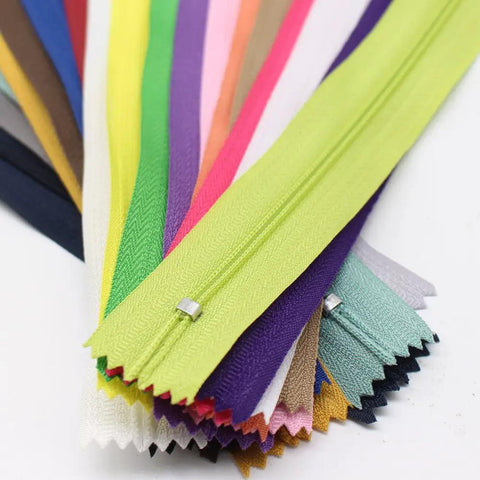 80 Pack 12 Inch Nylon Coil Zippers For Sewing And Crafts Bulk Kit In 20 Colors Close End Zippers Tailor Friendly Durable Nylon