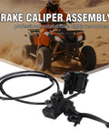 Rear Hand Hydraulic Disc Brake Caliper Assembly With Pads For Chinese ATV Quad Replacement 50cc 70cc 90cc 110cc 125cc Fits TaoTao