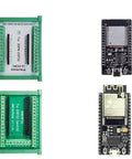 DIN Rail ESP32 Expansion Board 30 38 Pin For 35mm Rail Mount Industrial IoT Controller Tool Free Snap Fasteners Vibration Resistant Cabinet Wiring Upgrade Easy Plug And Play Development And Prototyping, 4 views