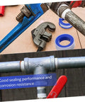 30 Pieces PTFE Thread Seal Tape DIY Leak Repair High Density Plumbing Fittings Faucets And Garden Hose Connections Safe And Non Flammable Long Lasting