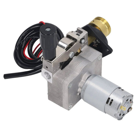 24V MIG MAG Wire Feed Motor for Welding Equipment with adjustable 2 to 15 m/min feed speed, aluminum body, and compact design