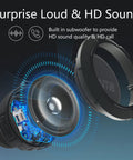 Internal view of Bluetooth Speaker IPX5 Waterproof Portable Shower Speaker With 12 Hour Battery And Micro SD Playback Up To 32GB
