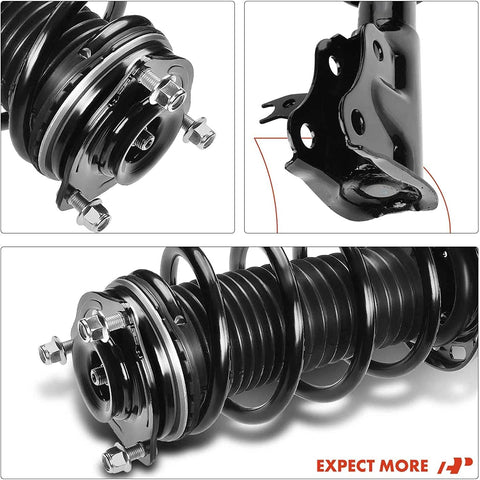 Front And Rear Complete Struts With Coil Spring Assembly For Honda Civic 2006 2011 And Acura CSX 2006 2011 Replacement Suspension Shock