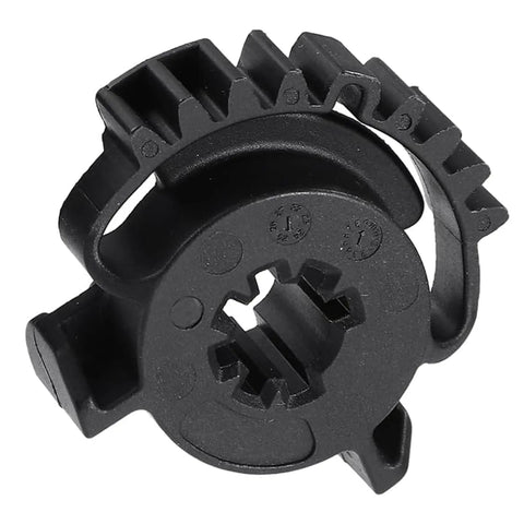 Top Shelf Hvac Blend Door Actuator Gear For Dodge Durango And Jeep Grand Cherokee, durable black plastic gear with sturdy connection.