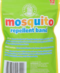 Mosquito Repellent Bracelets For Kids And Adults, DEET-Free, Plant-Based Essential Oils, Up To 300 Hours, 12 Pack packaging