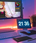 Hella Smooth 6x4 Inch Portable Graphics Drawing Tablet for Sketching and Osu Grinding with Built In USB Cord on desk.