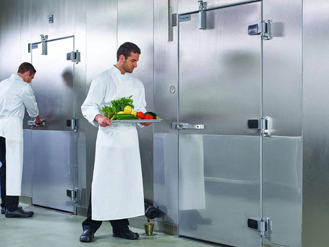 SureClose Hydraulic Door Closer With Concealed Mounting And Adjustable Wide Hook, Flush To Three-Quarter Inch Offset on metal door
