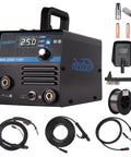 Gasless 2 In 1 MIG Welder With Flux Core Wire Feed And MMA Arc 110V Portable Inverter IGBT System for DIY projects and shop use.
