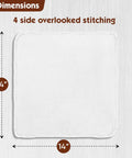 Pro Grade Auto Shop Towels 100 Pack Lint Free 14x14 Bulk Rags Made From 100 Percent Cotton Commercial Grade