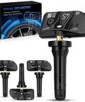 Rock Solid 433 Mhz Tpms Sensor Pre Programmed Tire Pressure Monitor set with box for Chevy Silverado 1500 2022 to 2024.