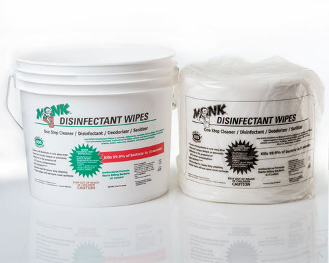 Gym Grade Disinfectant Wipes One Step Cleaner Sanitizer Deodorizer For Gyms Fitness Clubs Schools And Commercial Facilities 2 Buckets With 1600 Wipes