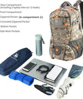 Beefy 30L Tactical Backpack For Men With Molle System Waterproof Day Pack For Hiking And Outdoor EDC ACU Style Military Rucksack