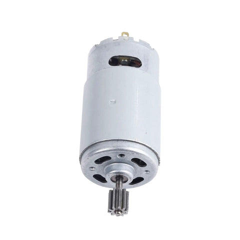 Close-up of 2 Pack RS570 12V High Speed Motor For Kids Ride On Cars, 35000-40000 RPM Electric Motor With Integrated Gearbox