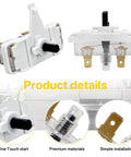 Dryer No Fuss Push To Start Switch Replacement For GE And Hotpoint Dryers Fits Multiple Models Replaces WE4M416 WE4M352 WE4M367 AP4980900