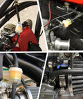 Dirt Bike Gas Fuel Line Hose And Inline Filter Kit For 50cc To 250cc dirt bikes ATVs scooters go karts installed on engines black