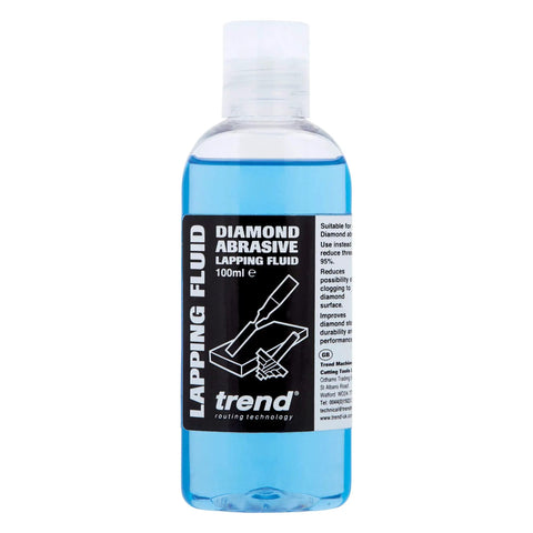 Diamond Lapping Fluid For Sharpening, 3.4 Fl Oz, Blue, Shop Ready Pro Grade Formula That Prevents Loading And Clogging, Reduces Rust By Up To 95 Percent, Compatible With All Quality Diamond Abrasives