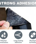 Close-up of Self Adhesive Waterproof Roofing Roll Self Stick Rubber Membrane showing strong adhesion and material flexibility.