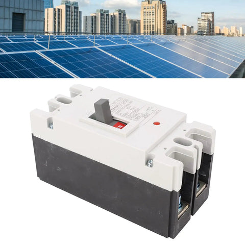 Two Pole DC Miniature Circuit Breaker 1000V 250A Molded Case Switch, 20kA Breaking Capacity, Built Tough From Thermosetting Material