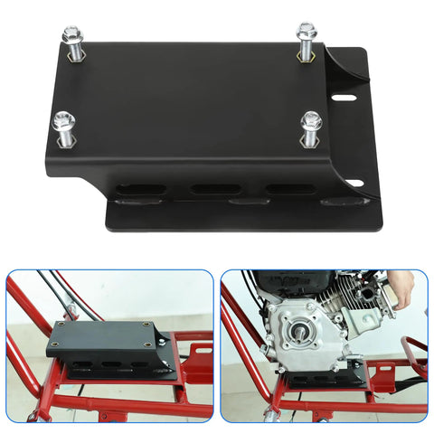 Torque Converter Riser Plate Kit Replacement For Predator 212cc 224cc 196cc Engines And GX160 GX200 Parts installed view