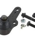Front Lower Suspension Ball Joint For Ford Focus 2004 To 2011 Direct Fit Replacement With Beefed Up Durable Construction For Reliable Handling And Smooth Steering Easy Install Model K80992, black steel with bolts