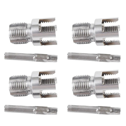 G One Half Inch Pipe Threading Tool Set For Internal And External Threads Sturdy Build For Efficient PVC Pipe Thread Cutting Leak Proof Seals Easy DIY And Pro Plumber Ready High Precision Plumbing Tool Kit, 1/2 in No. 45 steel bits