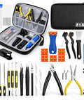 Must Have Pro Grade All In One 46 Piece 3D Printer Tools Kit For FDM And Resin Printers With Nozzle Cleaner Removal Tools Deburring Files