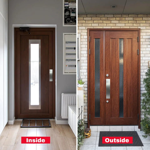 Heavy Duty 4X16 Inch Door Push Plate Rock Solid Clear Anodized Aluminum Guard With Easy Screw Mounting For Wood Or Metal Doors Straight Up Premium Door Protector To Keep Walls And Entries Looking Crisp