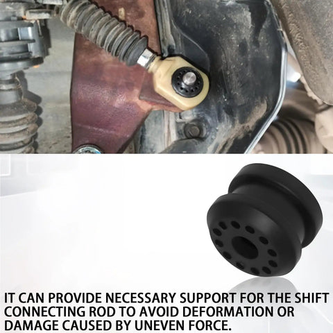 Dodge Ram Transfer Case Shifter Linkage Bushing Set With 2 E Clips Rubber Grommets Replacement For 1500 2500 3500 Heavy Duty Smooth Shifts Durable Fit Easy Installation Direct Fit OEM Quality installed on shift linkage