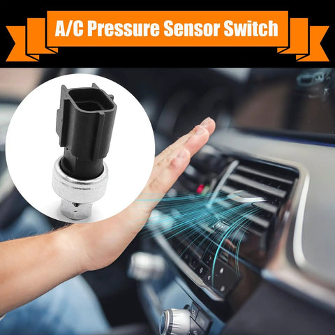 AC Pressure Sensor Switch Replacement for Dodge Ram 1500 2500 3500 and Jeep Liberty Grand Cherokee 2002 to 2004 Air Conditioning Clutch Pressure Sensor OE Replaces 5072138AA 5073617AA