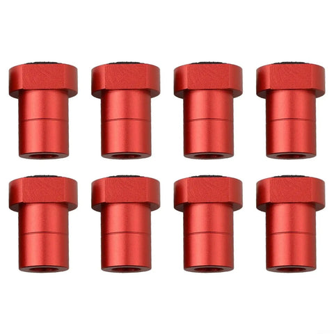 8 Piece Aluminum Alloy Dog Clamps For Woodworking Tables Heavy Duty Clamp Set with smooth red anodized finish