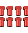 8 Piece Aluminum Alloy Dog Clamps For Woodworking Table Heavy Duty Hold Downs Set Delivers Strong Grip And Easy Fixturing