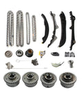 3.6L Pentastar Timing Chain Kit With VVT Sprocket Direct Fit For 2011 to 2020 Dodge Avenger Challenger Durango Charger Journey Jeep Cherokee Ram 1500 Chrysler 200 300 V6 Engines, showing multiple components including chains and sprockets.