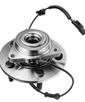 Front Wheel Bearing Hubs For 2006-2009 Dodge Ram 1500 With 4 Wheel ABS, 5 Lug, Crew Cab Or Standard Cab, Front Hub Assembly Replacement Kit Includes 2 Hubs