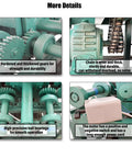 Details of WYDDDARY 220V 3HP Electric Pipe Bender Machine gears, motor, and bearings for durability and smooth operation.