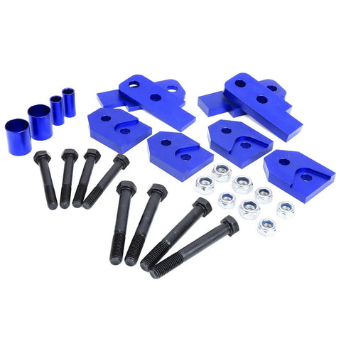 2 Inch ATV Lift Kit For 450 660 700 SE Sport Quads Premium Heavy Duty Full Lift With CNC Machined T6061 Billet Aluminum Blue Finish