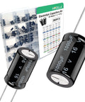 Electrolytic Capacitor Assortment Kit With 24 Values From 0.1uF To 1000uF For PCB Repair Power Supply And Electronics Maintenance