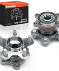 Two Rear Wheel Bearing And Hub Assemblies Set For Nissan Rogue 2021 2022 2023 2024 AWD With Five Lug Fits Both Rear Sides Replacement Kit