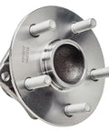 Pair Rear Wheel Bearing Hubs Assembly For 2003-2008 Toyota Corolla Matrix Pontiac Vibe 2004-2009 Prius 2000-2005 Celica 2005-2010 Scion tC FWD With ABS Premium Aftermarket Replacement For Smooth Handling And Quiet Operation front view
