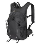 10L Ultra Light Hiking Daypack For Men And Women With Chest Strap Compact Mini Backpack shown in black nylon material