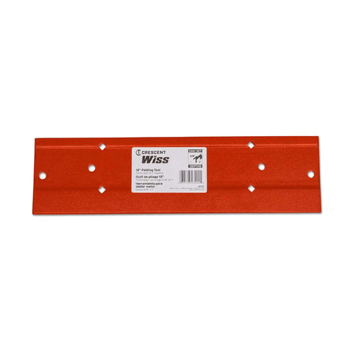 Folding Tool For Sheet Metal Bending With Dual Throat Depths Built From 16 Gauge Steel For Pro Grade Heavy Duty Metalworking Hand Tool