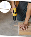 Person using a drill for DIY with Aircraft Expansion Plug Nails Drywall Repair Kit 100 Pack Wall Fixer For Drywall And Concrete Anchors