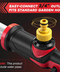 Top Tier Cordless Stick Water Transfer Pump For 18V Battery Moves Fluids With Zero Hassle sleek outlet for garden hose connection
