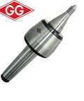 MT4 CNC High Speed Live Center Extended A Type Point With Heat Treated Shaft HRc 60±2, showcasing precision tool design.