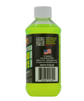 Back view of Pro Grade PAG Oil For R134a Auto AC Systems With UV Dye 100 Viscosity 8 Ounce Bottle 1 Pack Moisture Resistant Lubricant