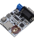 Hella Solid Serial Data Logger With Rtc Timestamp And Dual Led Indicators Monitors Industrial Machines, detailed PCB view.