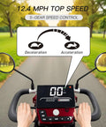 Close-up of a Heavy Duty Mobility Scooter For Seniors With 450 Lb Capacity, 500W Motor, 12 MPH Top Speed, 25 To 37 Mile Range