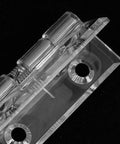 Four Pack Self Closing Hinges For Cabinets And Drawers No Fuss Easy Install For Doors And Cabinets Acrylic And Stainless Steel