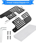 Upgraded Sun Visor Repair Kit For Jeep Wrangler JL JLU 2018 2023 And Gladiator JT 2020 2023 Aluminum Alloy kit with tools
